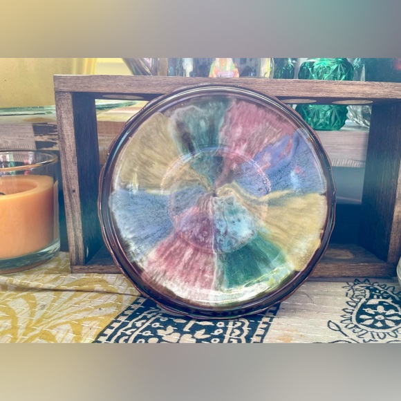 Vintage Tilso Hand Painted Original Pottery Dish Made In Japan - Picture 9 of 14